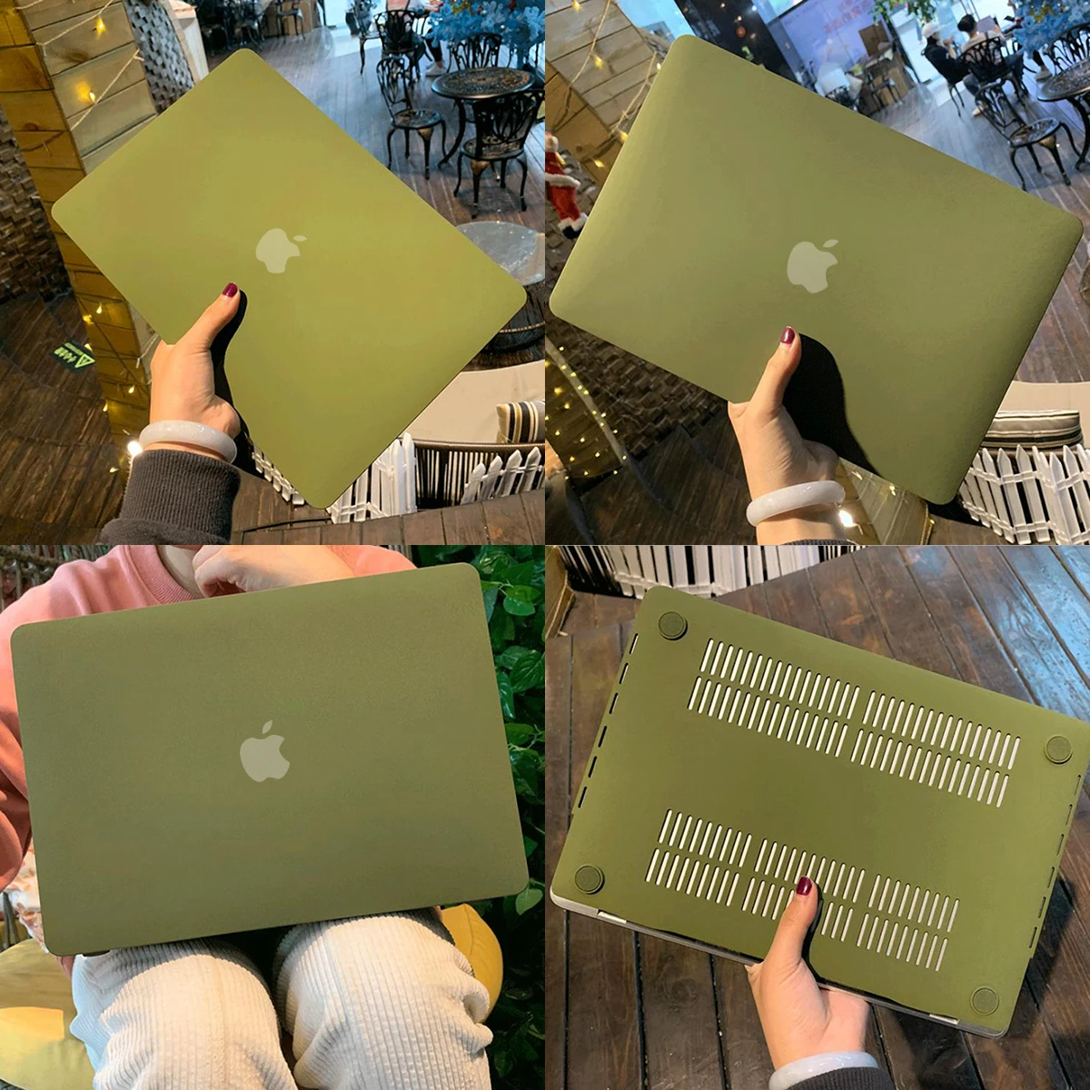 

Quicksand Hard Shell Laptop Case For MacBook New Chip M1 Air 13 Pro 13 For Macbook New Pro 14 Pro 16 New Air13.6 M2 Cover Case