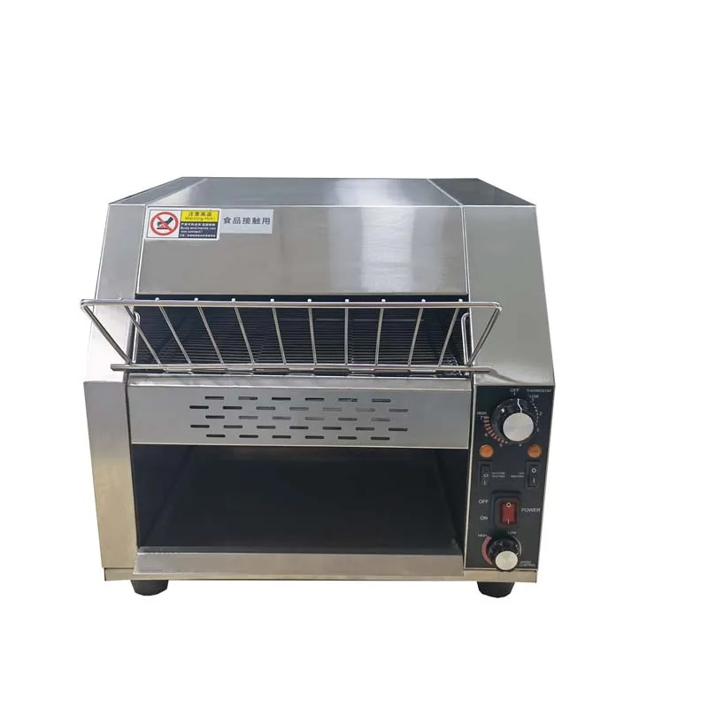 220V Professional commercial Stainless Steel Toaster Manufacturer Bread Electric Conveyor Toasters With CE 5