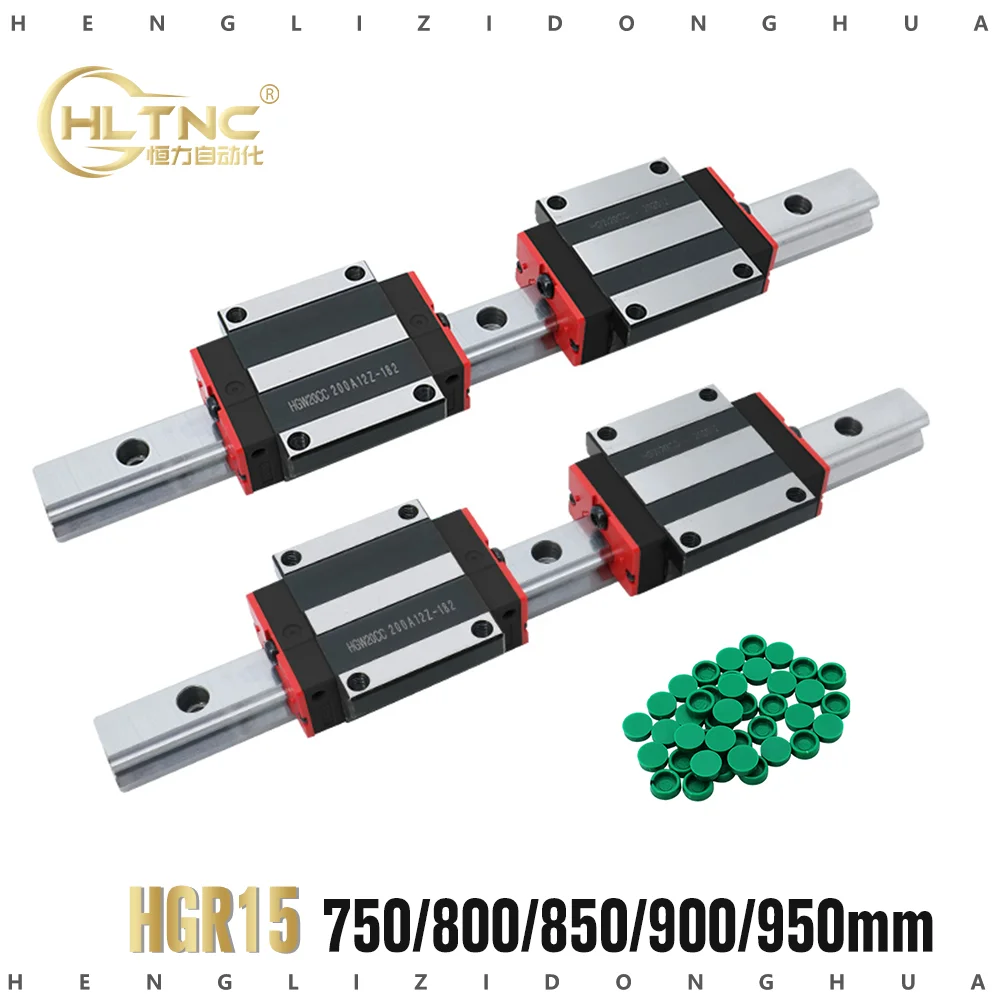 High Precision Flange Sliding Block for Linear Rail Guide CNC Tool DIY HGH15 