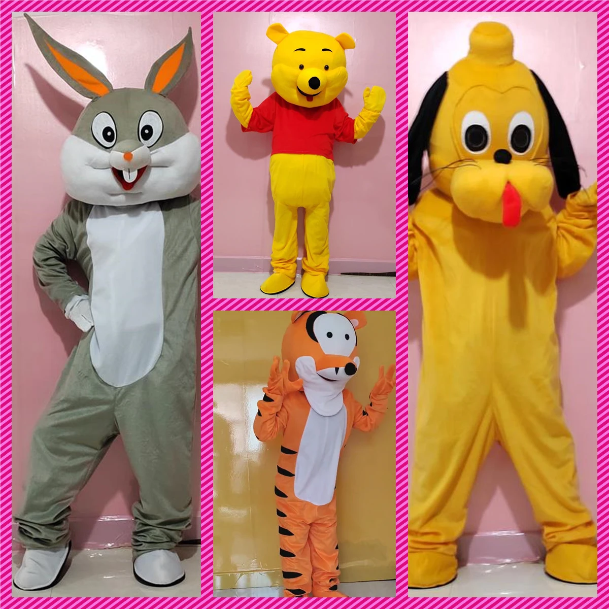 Traditie Krimpen Mars Disney Paashaas Tigger Mascotte Kostuum Volwassen Mickey Mouse Cartoon  Karakter Kostuum Halloween Carnaval Party Cosplay| | - AliExpress