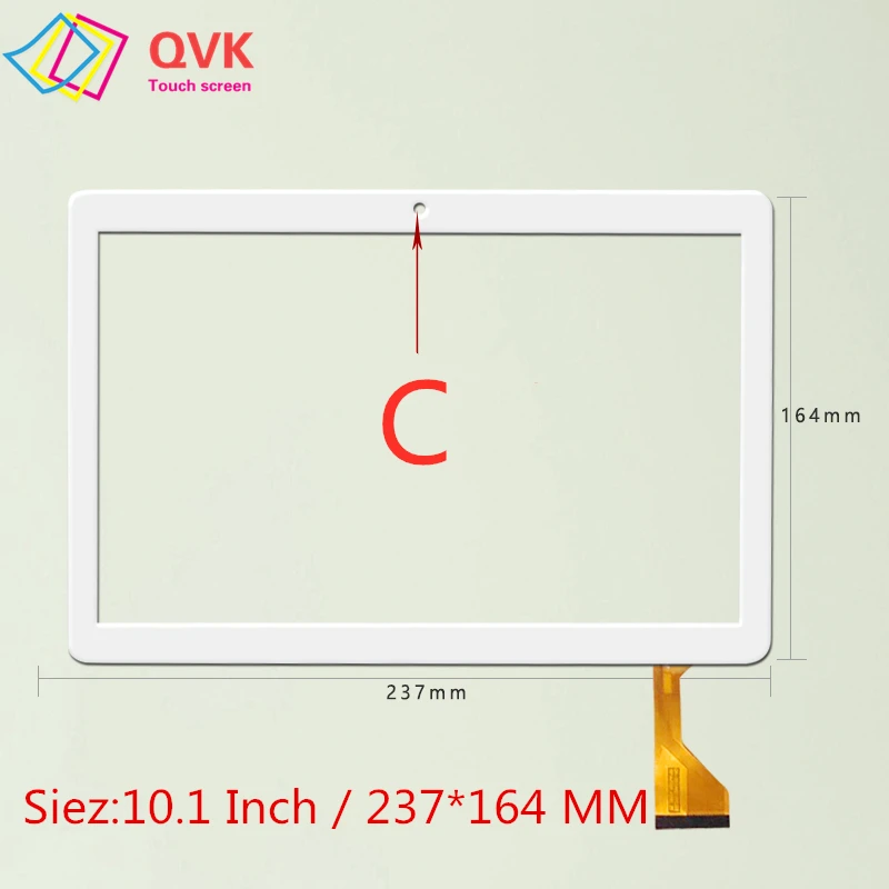 Black White 10.1 inch For Mediatek Tab ZH960 3G 4G Tablet PC Capacitive touch screen panel repair replacement spare parts ZH960