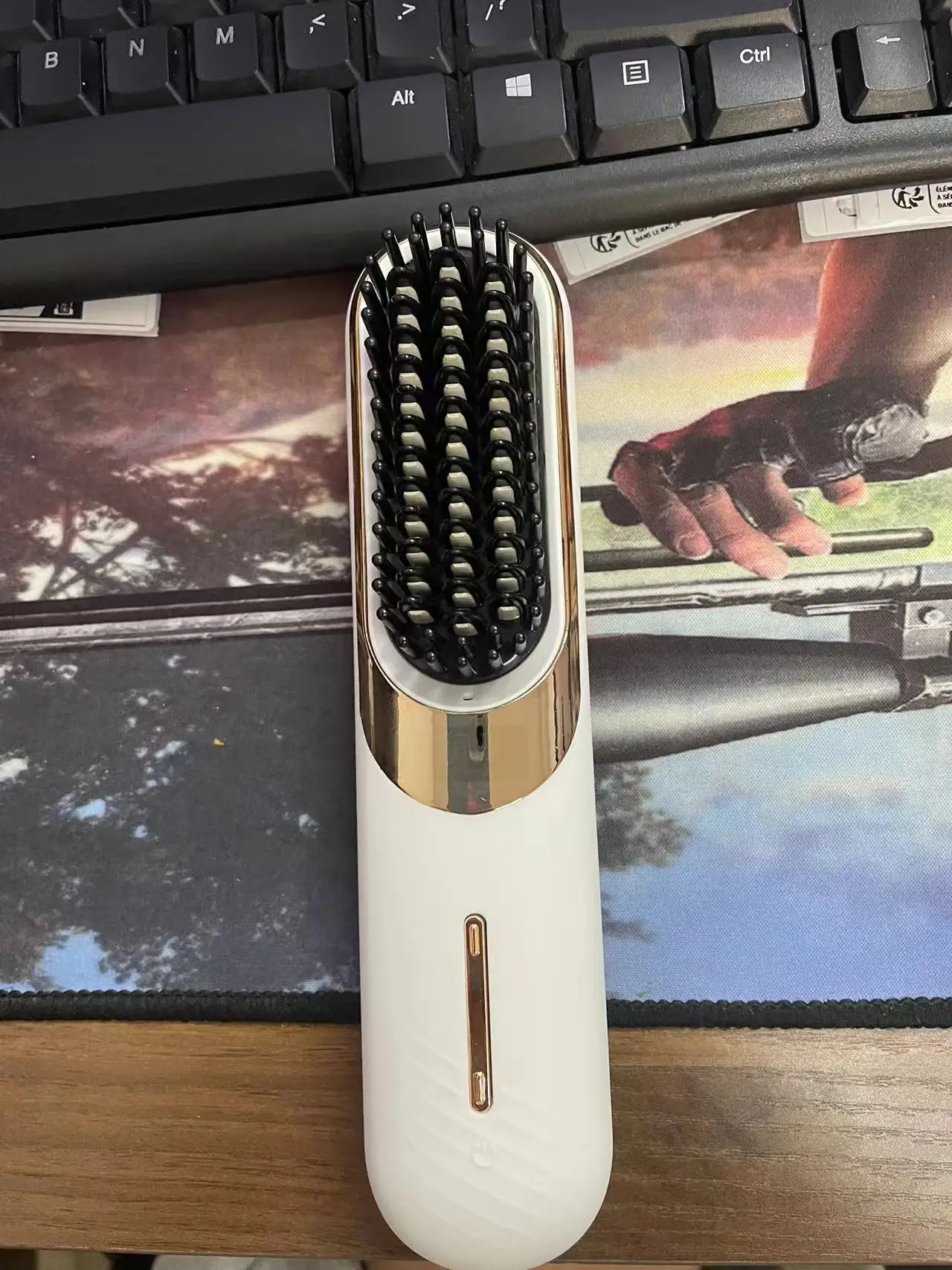 Straight hair comb