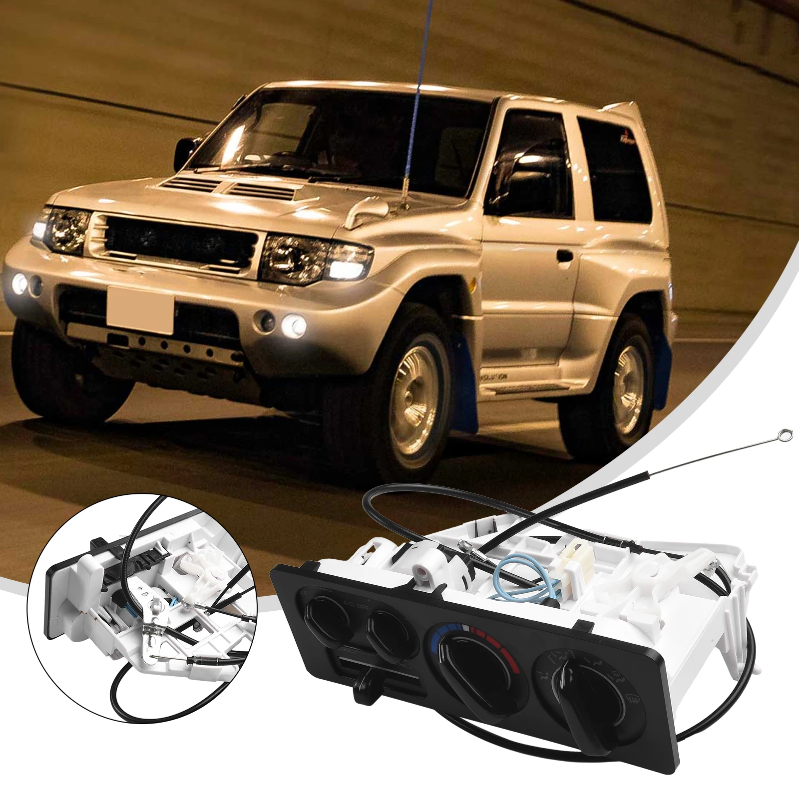 

Auto Air Conditioning AC Switch Control MR218469 For Pajero For Montero V31-V43 AC Climate Control Switch Panel Replacements