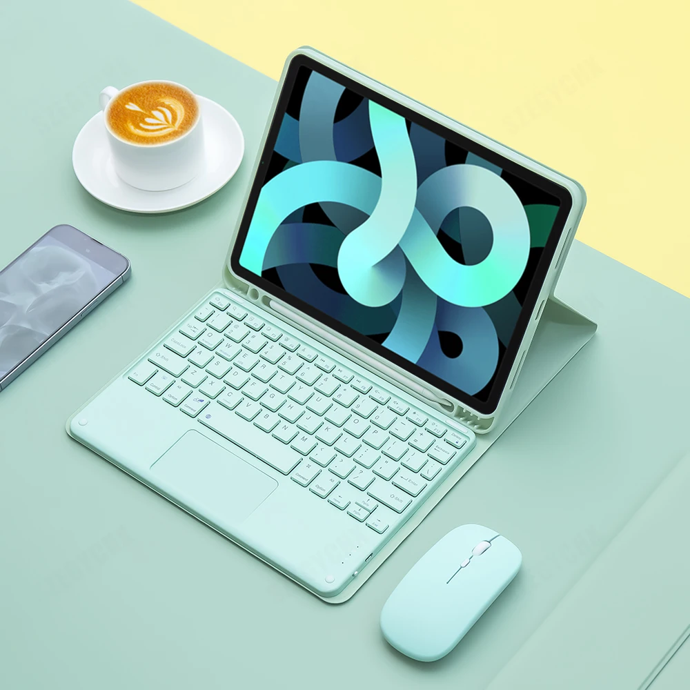 Magic Keyboard Wireless Mouse and Bluetooth Keyboard Case
