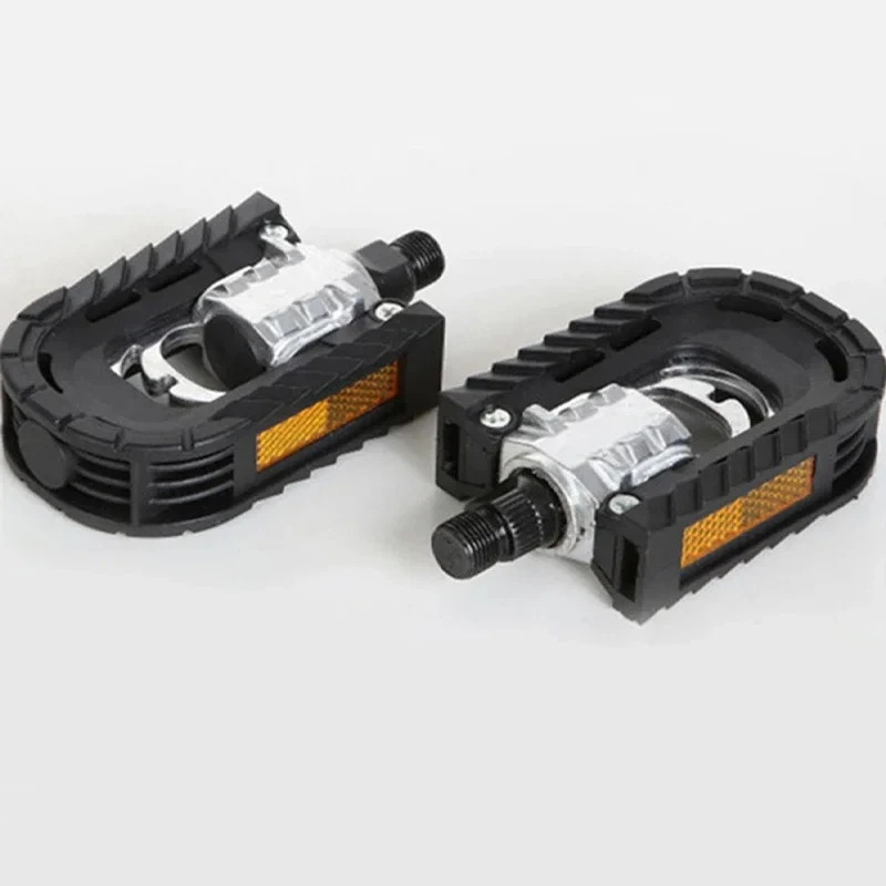 Folding Aluminum Bike Pedals with Reflectors 1