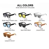 Trendy Square T-shaped Sunglasses Mens Womens Oversized Flat Top Shades Retro 70s Rectangle Driving Goggles UV400 5