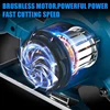 Brushless 5 Inch 125mm Electric Circular Saw Cordless 0-45° Adjustbale Woodworking Cutting Power Tool For Makita 18V Battery 3