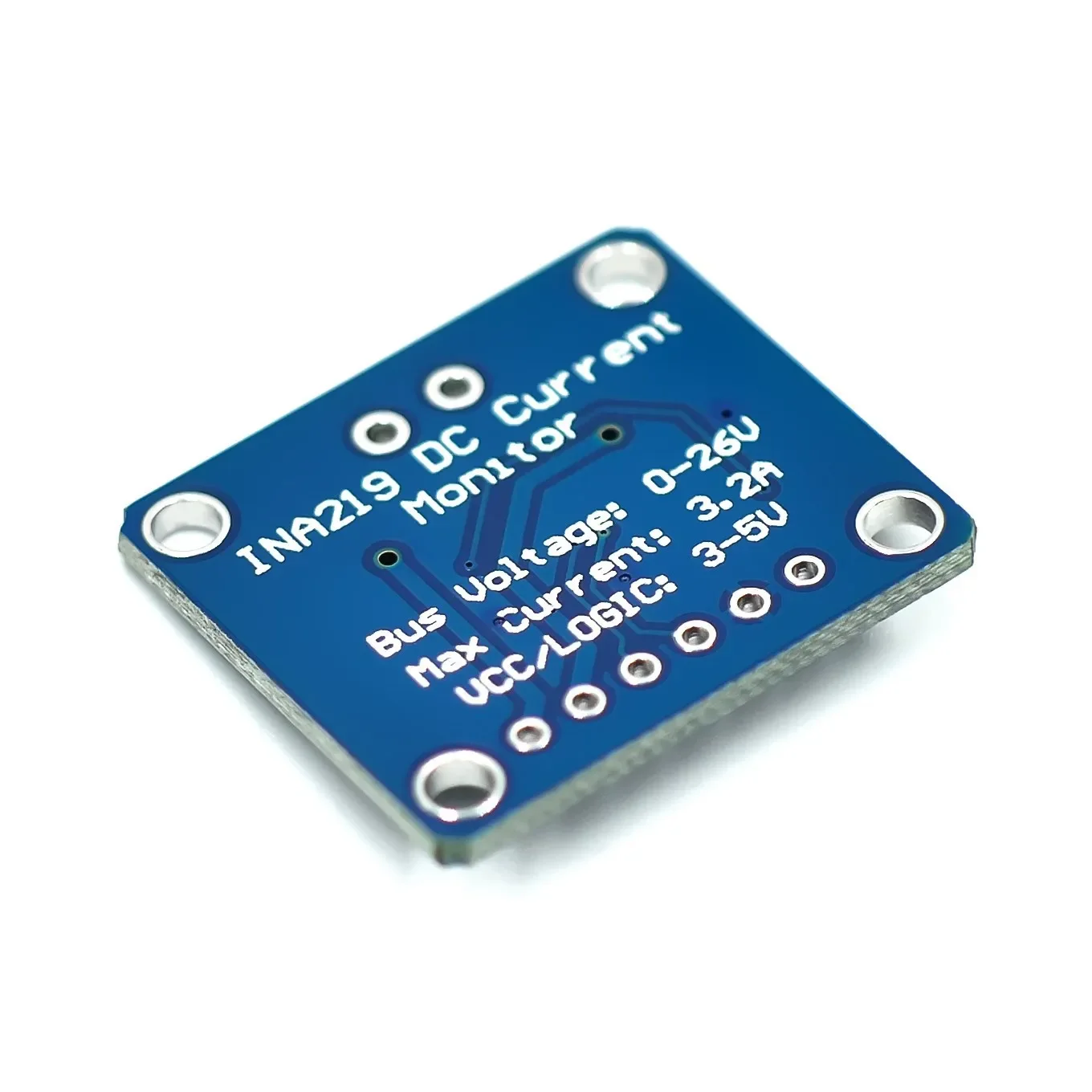 MCU-219 INA219 I2C IIC 제로 드리프트 양방향 전류 전력 모니터링 센서 모듈 센서 브레이크아웃 모니터링 모듈