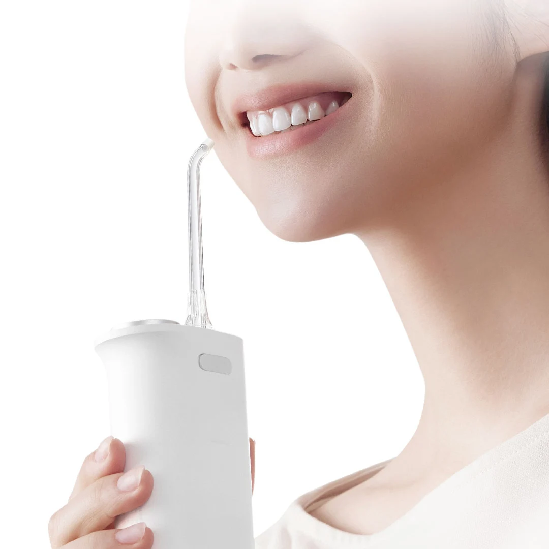 Oral Irrigator Xiaomi Mijia Electric Oral Irrigator F400 Portable Water Flosser 200ML 4-Mode Tooth Pick Whitening Cleaner Waterpulse