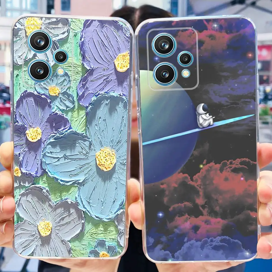Fashion Flower Silicone Soft TPU Bumper Phone Case
