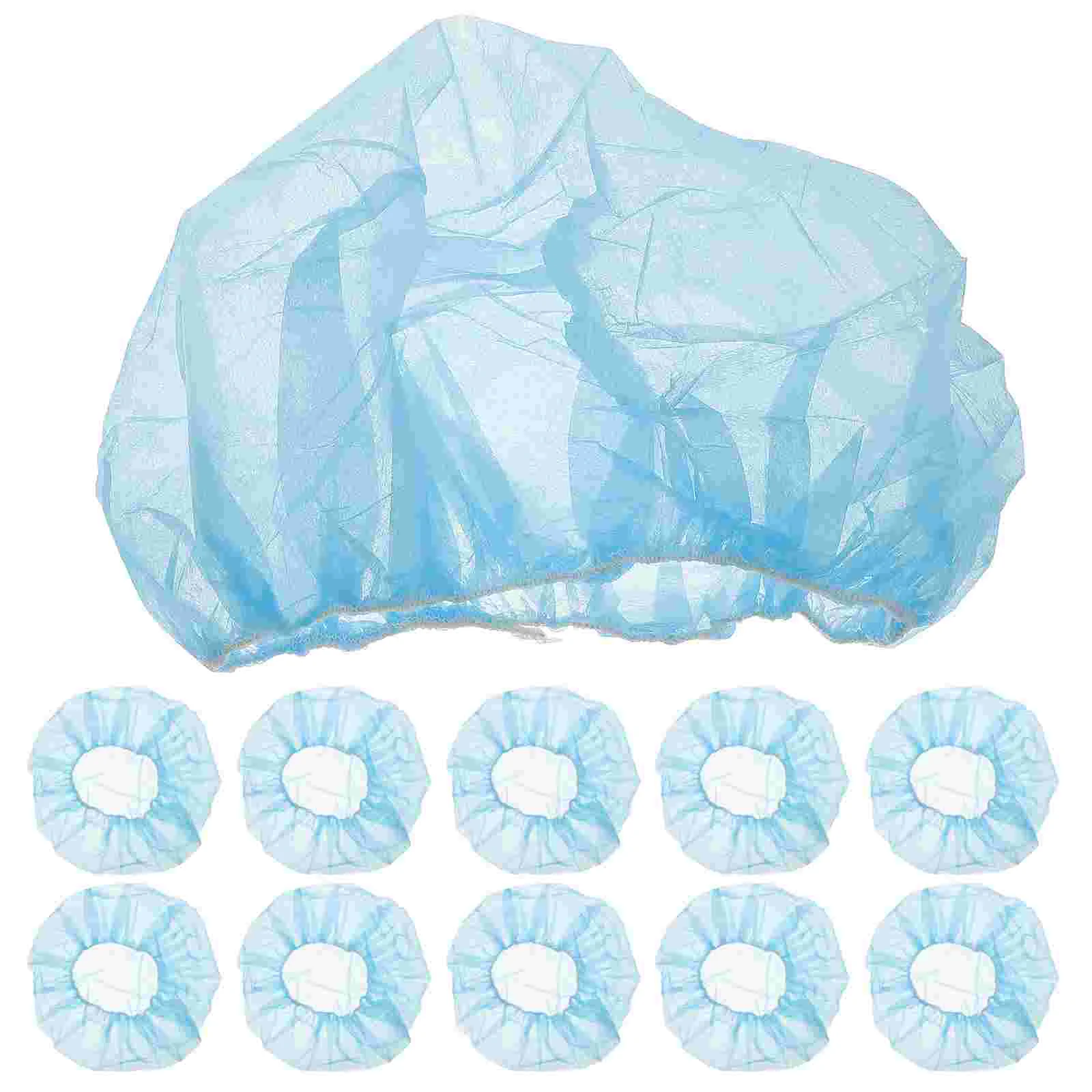 

Headbands for Nurses Hair Nets Food Service Mushroom Cap Hats Caps Cover Workshop Non-woven Fabric Bonnet