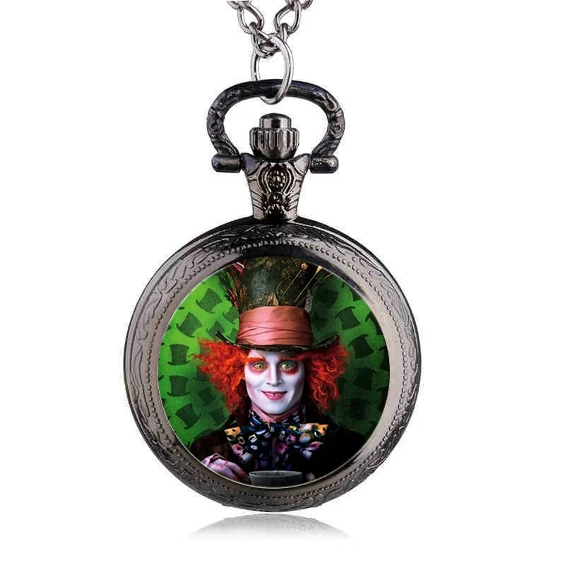 

Fashion New Quartz Pocket Watch Necklace for Children's Birthday Christmas Gift HB246-1 reloj de bolsillo