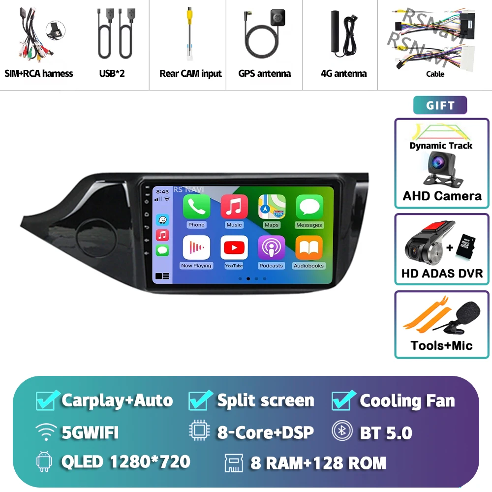 8G-128G CAM DVR