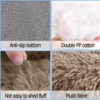 Round Pet Bed for Large Dog Bed Donut Long Plush Cat Bed for Medium Dog House Winter Warm Sleeping Pet Kennel Removable Dog Sofa 5