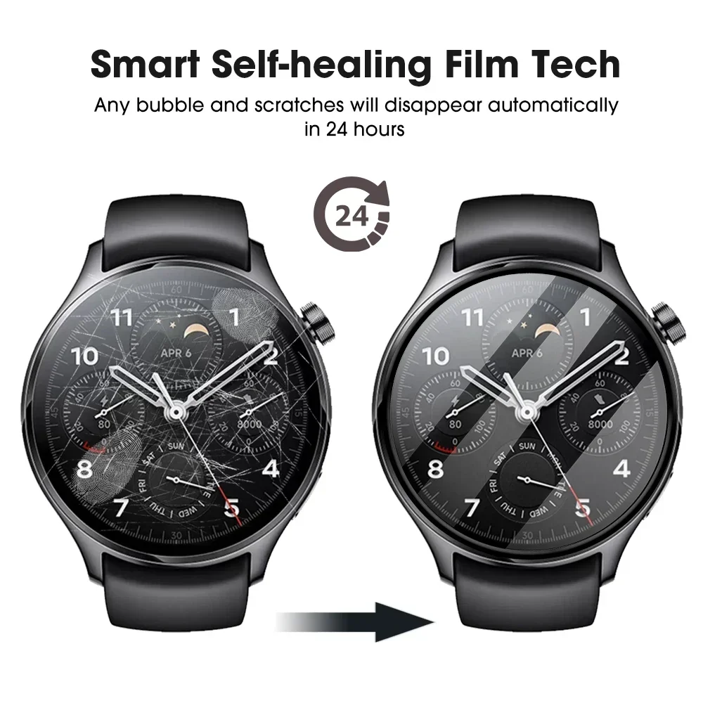 Clear Soft Full-Cover HD Screen Protector with Anti-Fingerprint