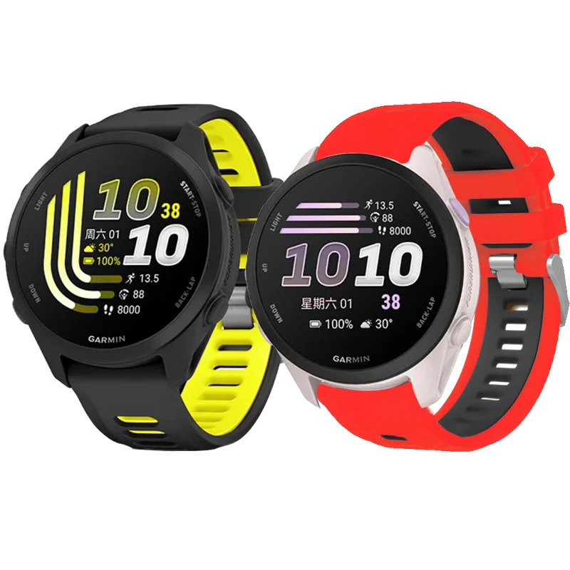 Premium Silicone Sports Strap - Durable and Comfortable Wristband for Smartwatches
