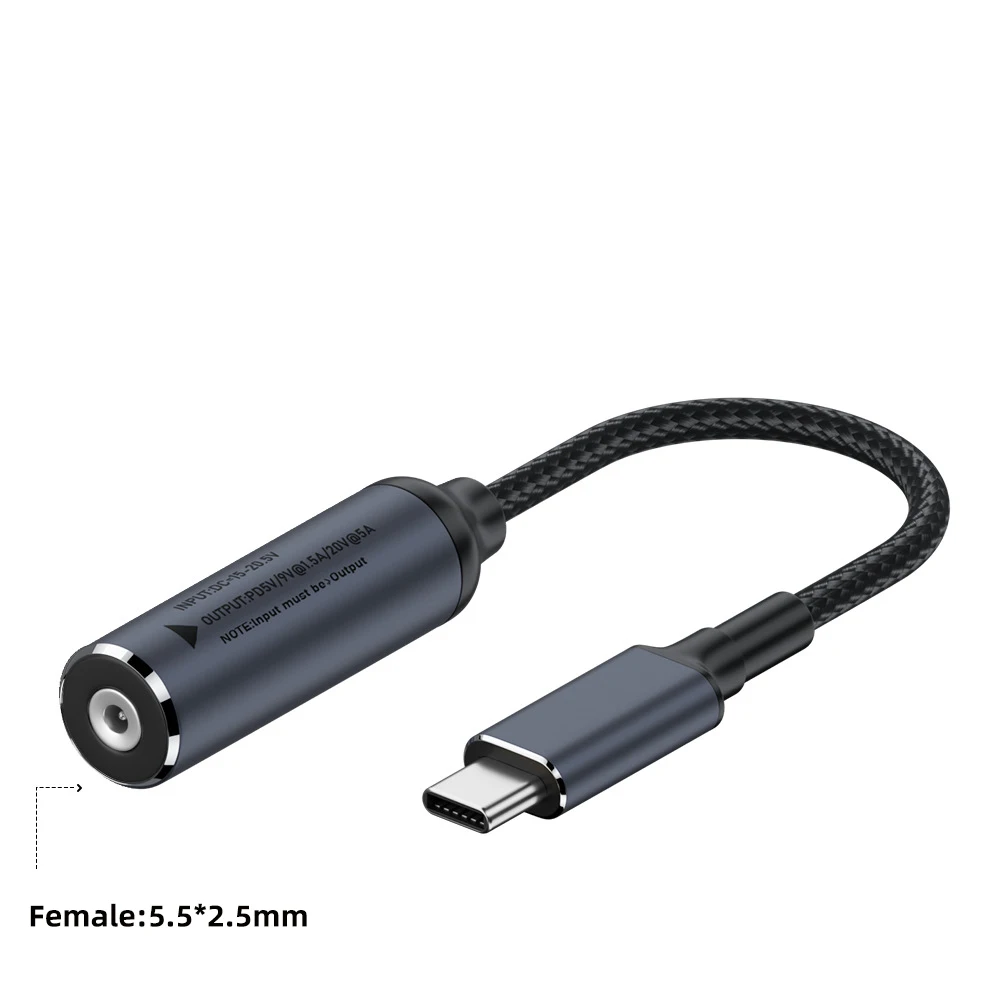 ตัวเลือกสินค้า สายชาร์จ USB-C PD เร็ว 100W สำหรับแล็ปท็อป
