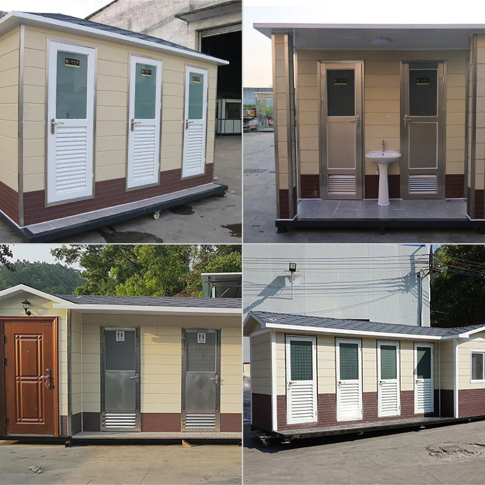 EPS mobile toilet tourist attraction park construction site community school hospital