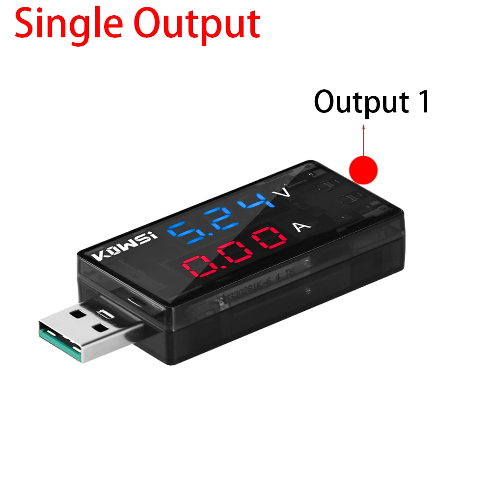 Tester USB Con LED Per Misurare Tensione E Corrente - Rilevatore