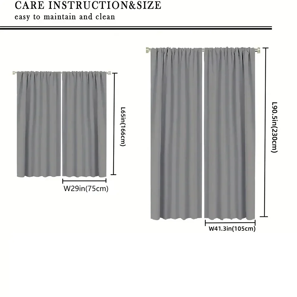 Modern Living Room Curtains for Camera Sonices Halloween Decoration Window Curtain Home Interior Curtains 2 Pieces Shades Child 6