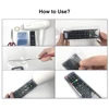 10PCS Shrink Wrap Bags Waterproof Remote Control Cover for Video TV Air Conditioner Remote Controller Protection 8*25cm 4