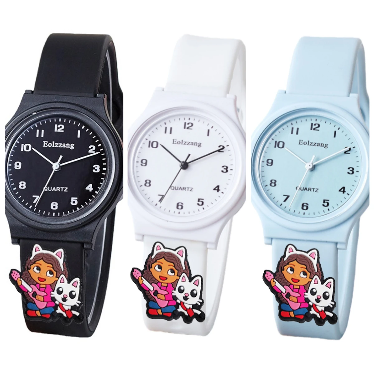 Gaby's Dollhouse Cartoon Wristwatch for Kids - Minimalist & Cute Gift Timepiece