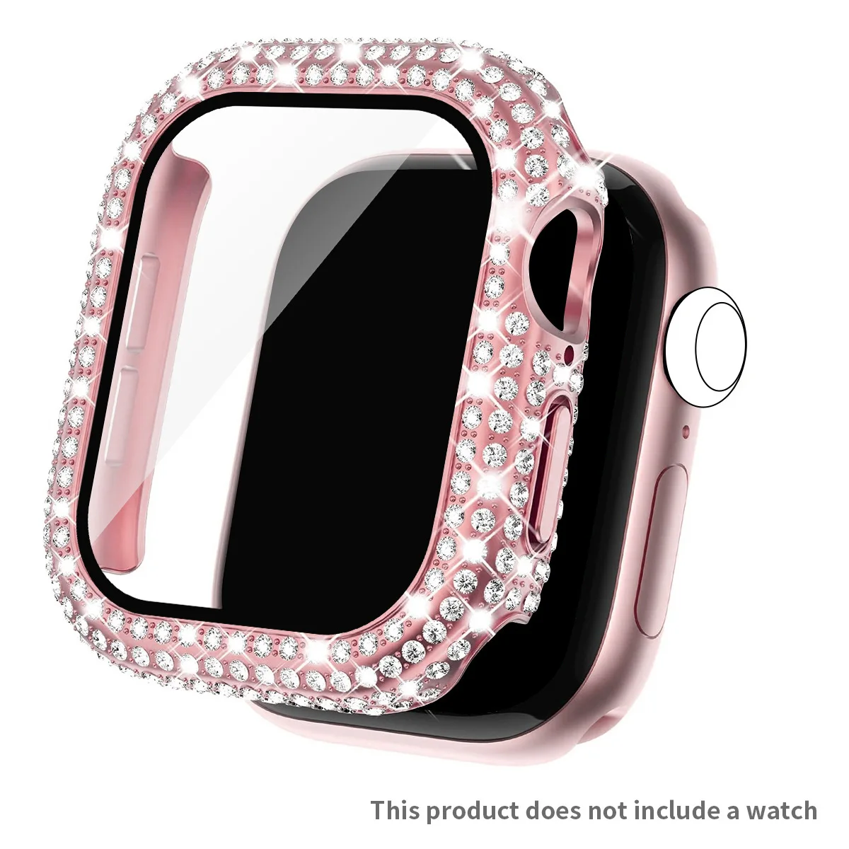 Premium Tempered Glass Protective Apple Watch Case