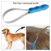 Variable Pet Horse Metal Sweat Scraper Dog Hair Shedding Blade Brush Horse Grooming Tool for Cleaning Deshedding Hair Care Tool 1