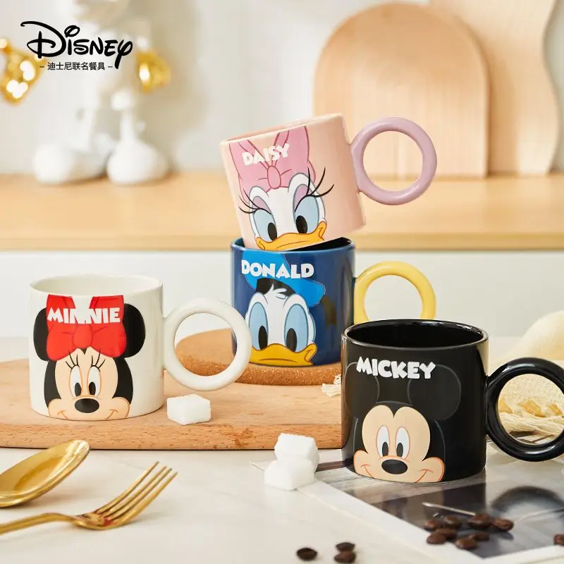 

Kawaii Disney Animation Hobby Daisy Mickey Mouse Donald Duck Ceramic Mug Office Bulk Coffee Cup Water Cup Gift for Girlfriend