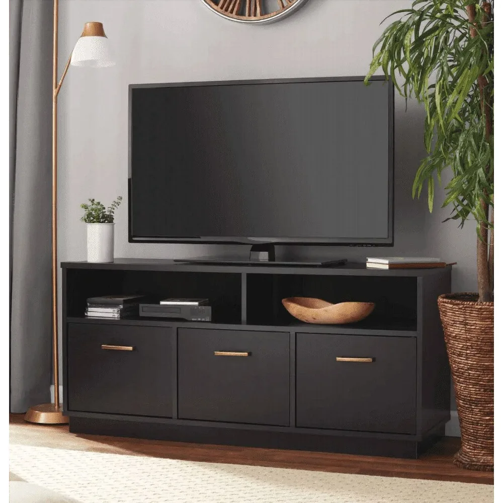 

3-Door TV Stand Console for TVs up to 50", tv stand living room furniture, tv stand living room furniture cabinet