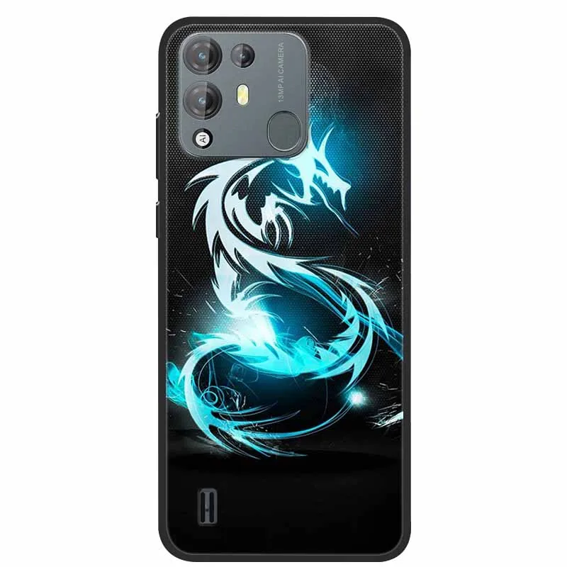 CXKJ Custodia per Blackview A55 PRO (6.53 Pollice) + Pellicola Vetro