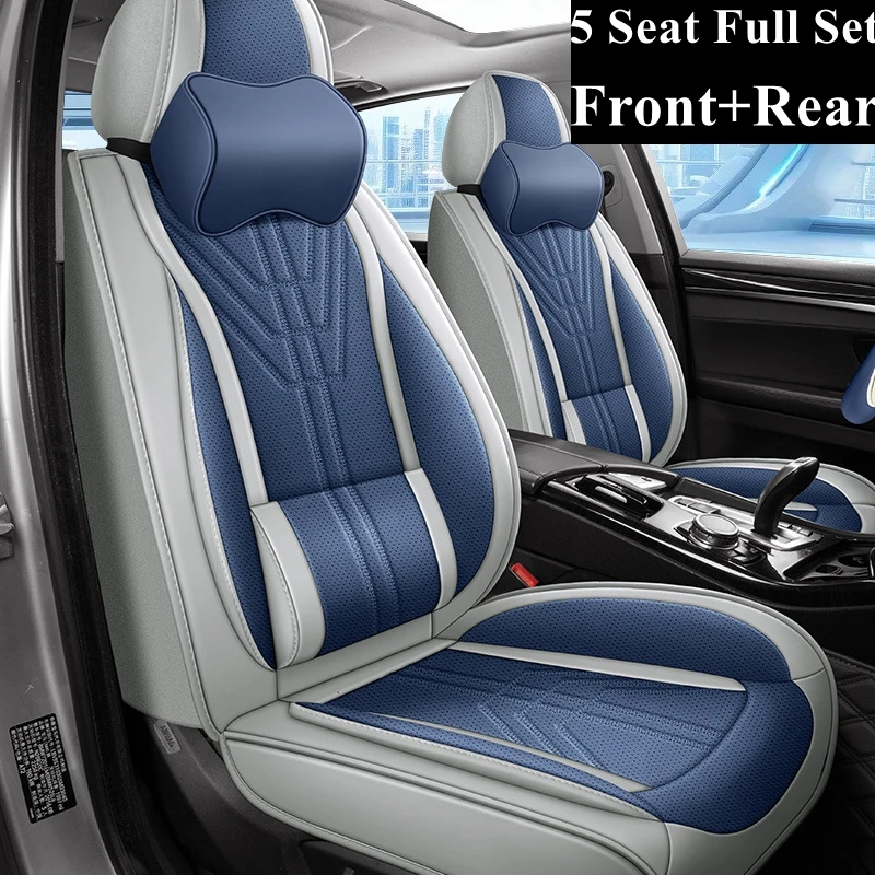 

Full Set Car Seat Covers for Land Rover Discovery E-PACE F-PACE I-PACE Freelander Jaguar XE XF XJ XEL XFL Rover Sport Range Vela