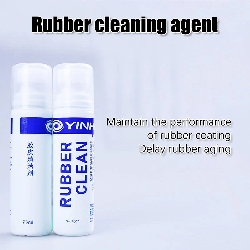 1Pc 75ml Anti-Adhesive Agent Rubber Cleaner for Table Tennis Ping Pong Tackifier Rubber Racket Bats Spray Cleaning Agent