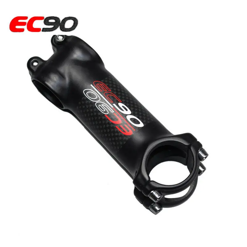 Aluminum Alloy+Carbon Fiber Bicycle Stem 60-120mm 6/17 Degree 1-1/8'' Bike Handl