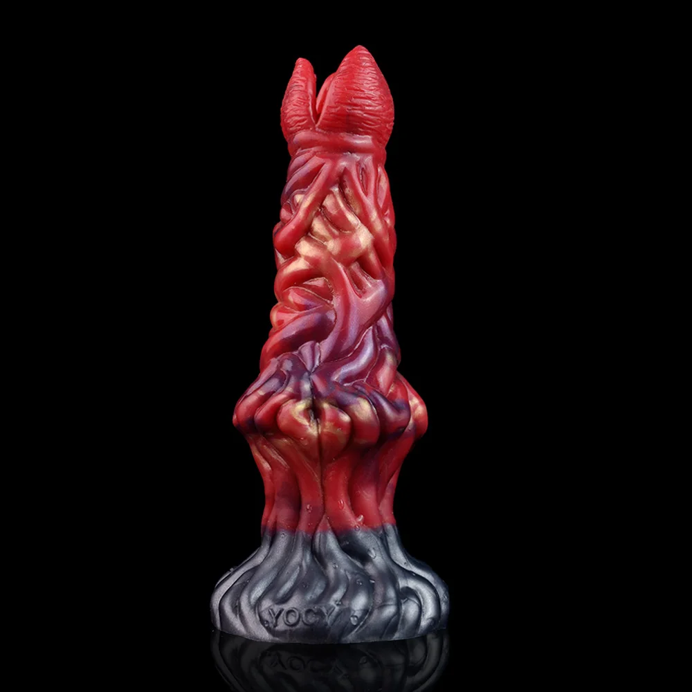 Plug anale fantasy dildo in silicone per uomo e donna monster_voghion.com