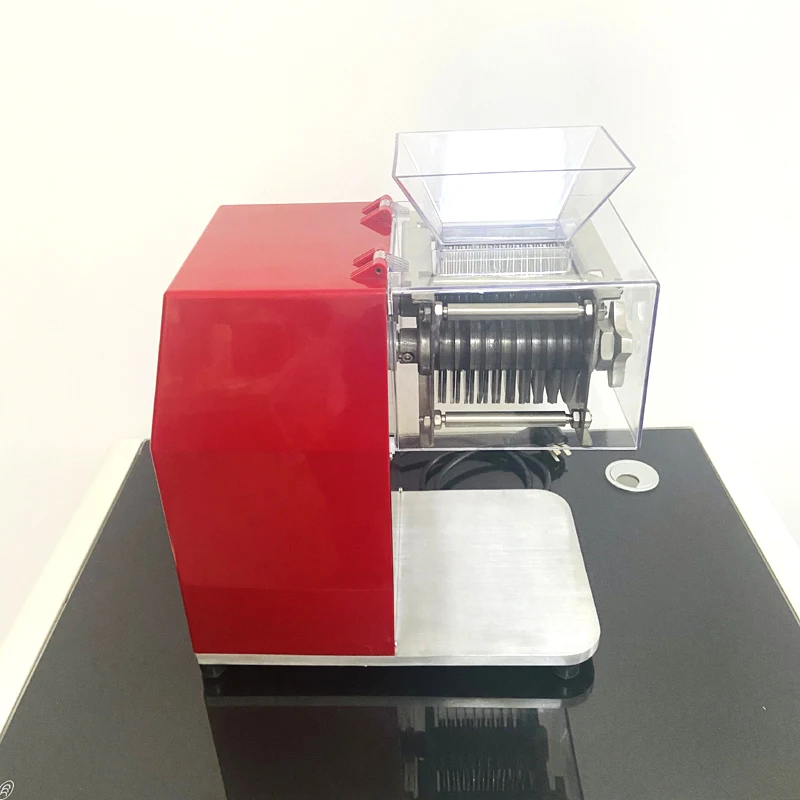 110V 220V Red Meat Slicer Household Meat Grinder Commercial Meat Shredder Meat Cutting Machine 4