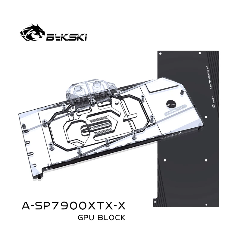 Bykski gpuブロックは、サファイアラデオンrx 7900 xtxパルス