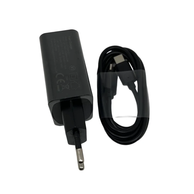 Original For Oukitel WP19 AC Adaptor Fast Charger Wall EU Plug Adapter+USB Cable