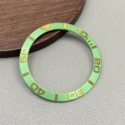 Premium Aluminum Watch Bezel Insert - 38mm for Timepiece Enhancement (Aluminium Bezel 10)
