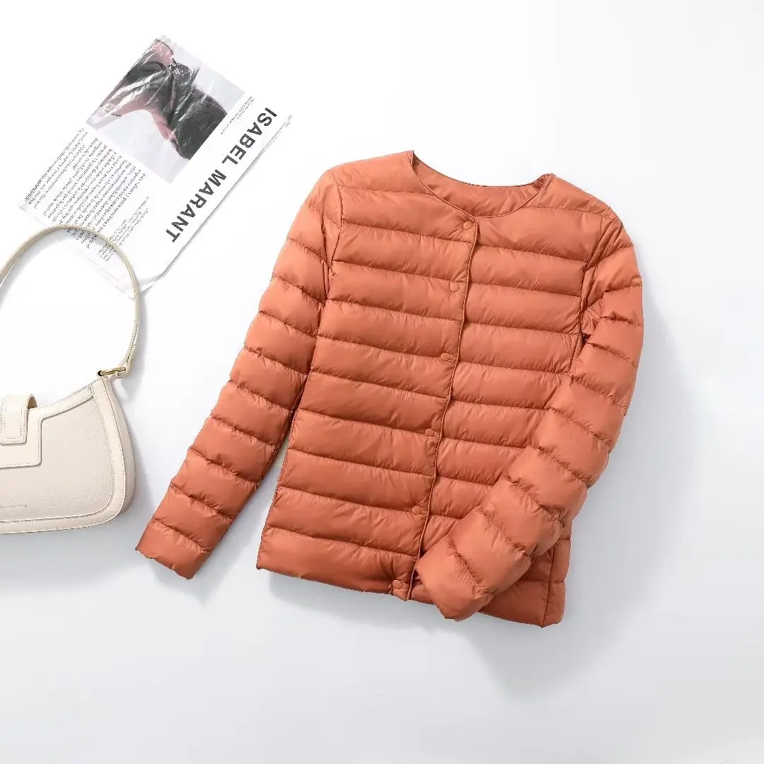 Matt Fabric Ultra Light Duck Down Women Lightweight Coat Warm Female Windbreaker Parka Women's Down Jackets Plus Coats