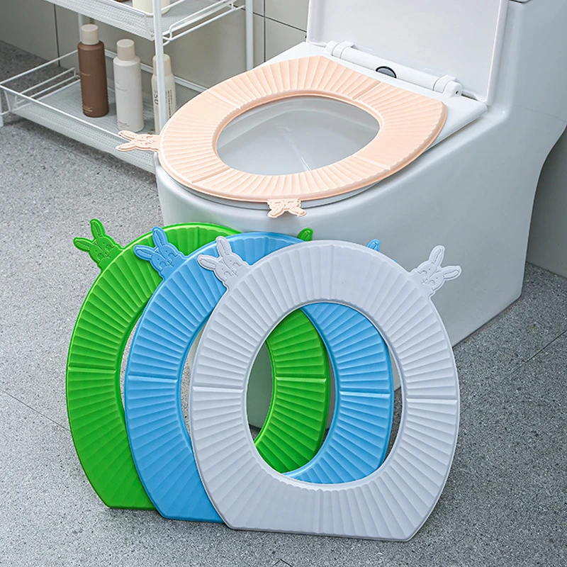 UniversalToiletSeatCoverSoftWCPasteToiletStickySeatPad
