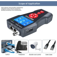 Noyafa NF-8601 Network Cable Tester Ethernet Cable Tracker with PoE/PING Function Measure Length Wiremap Tester Network Tools 2