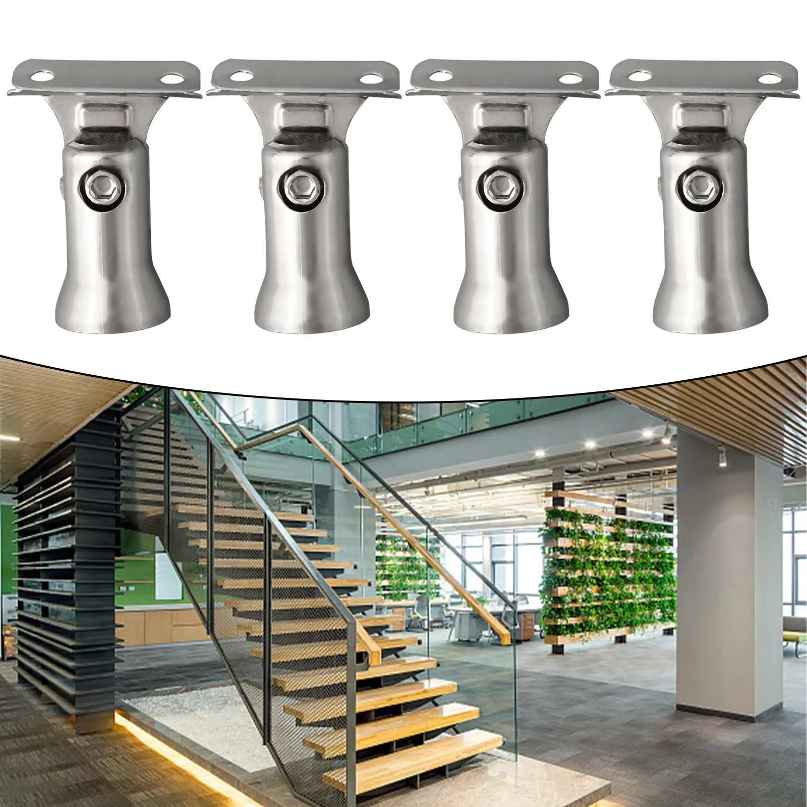 Post Stair Railing Wear Resistant Elegant Appearance Solid Stainless Steel Stainless Steel Artistic Specifications