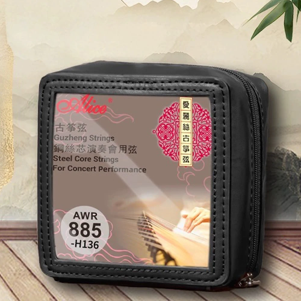 Alice AWR885-H136 Traditional Type Flat Head Short guzheng string length 136cm Guzheng Strings