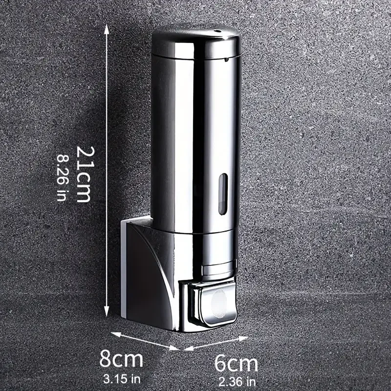 Modern Kitchen soap dispenser wall mounted manual soap dispenser, drip type, battery free, used for bathroom and home decoration