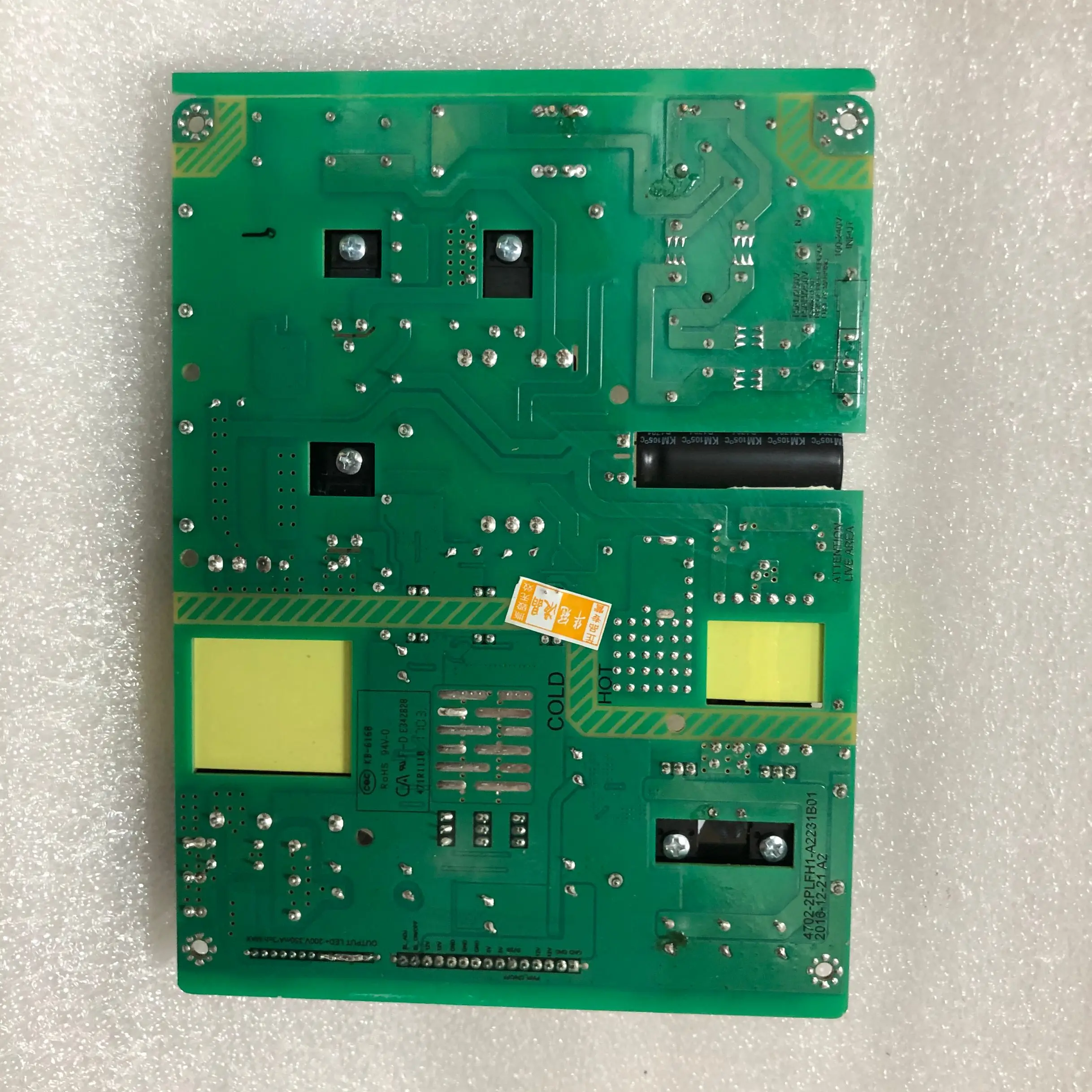 65PUF6051/T3 Power Board K-PL-FH1 4702-2PLFH1-A2231B01 power board