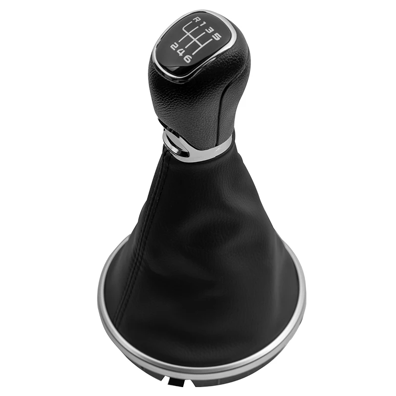 Car Styling Accessories Gear Shift Knob Lever Gaitor Boot Cover For Skoda Fabia 2 II MK2 Combi Scout 2007 2008 2009 2010-2014