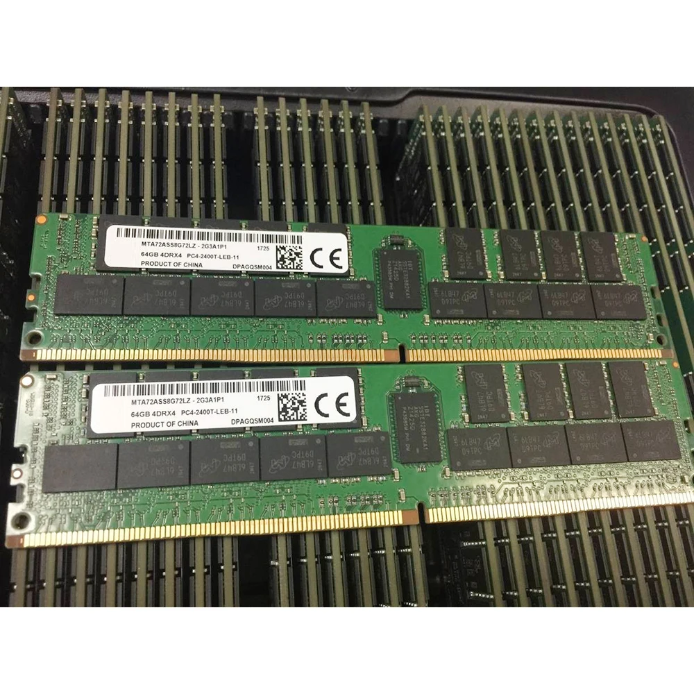 1Pcs For MT RAM 64G 64GB DDR4-2400 4DRX4 DDR4 2400 LRDIMM Server Memory MTA72ASS8G72LZ-2G3 5 1Pcs For MT RAM 64G 64GB DDR4-2400 4DRX4 DDR4 2400 LRDIMM Server Memory MTA72ASS8G72LZ-2G3 - Image 3