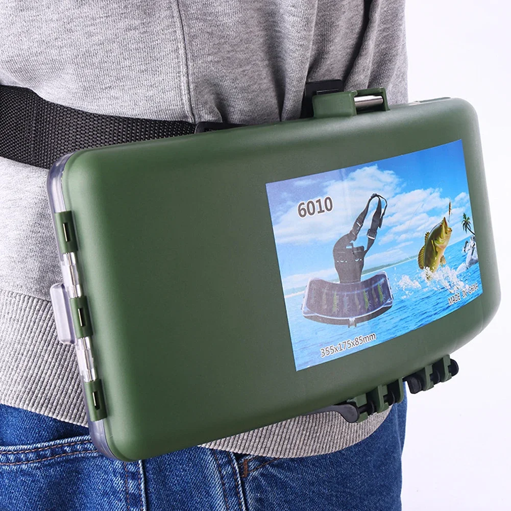 Description Picture 4 of itemFishing Belt Bag Fishing Tool Storage Box Large Capacity Fishing Tackle Storage Box Portable Multifunctional Fishing Accessories