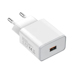 Universal Fast Charging Adapter with Type-C and Micro USB Cable - EU Powe Adapter